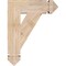 Ekena Millwork Traditional Arts & Crafts Smooth Bracket, Douglas Fir, 3 1/2"W x 14"D x 18"H BKT04X14X18TRA03SDF - alternate 4